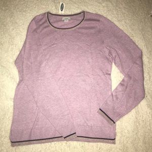 Pink/light purple sweater